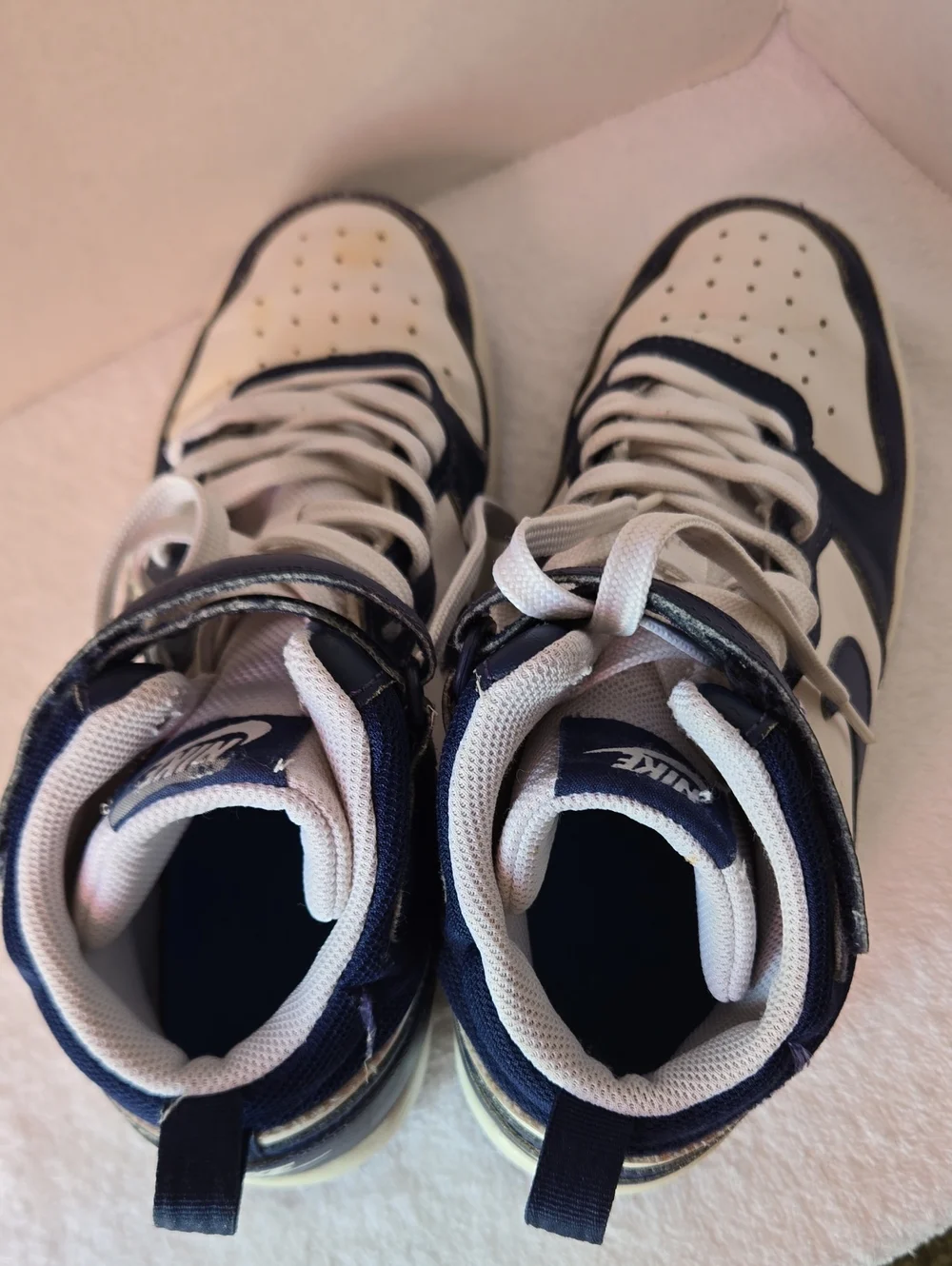 Nike Court Borough Mid 2 Blue Void High Top Sneakers 7Y / Women's 9 Originals